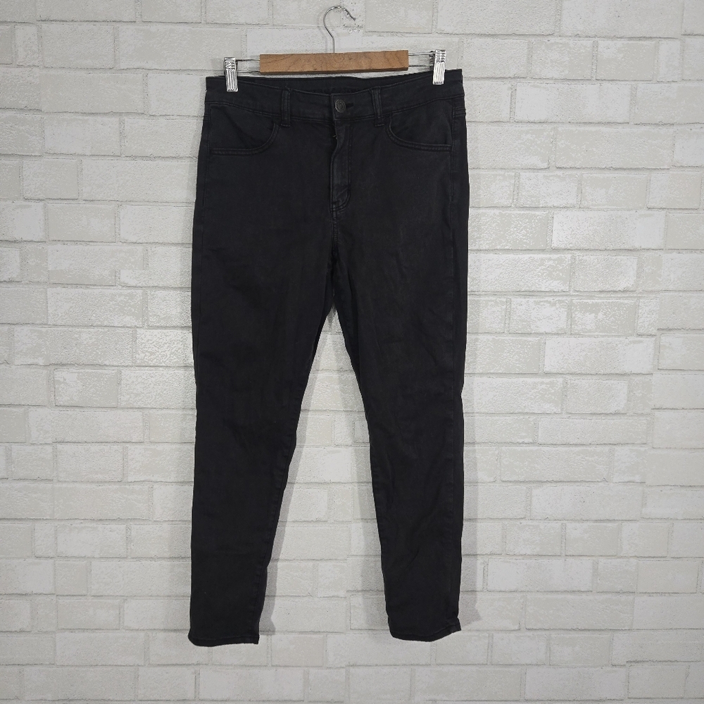 AEO black jeggings
